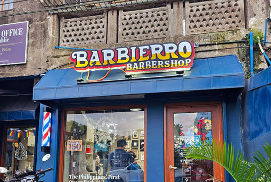 A safe space for a haircut