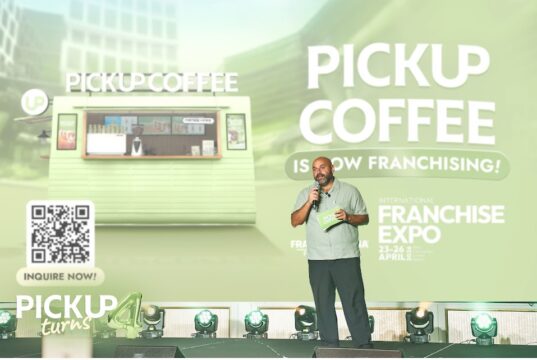 After opening 500 kiosks in 4 years, Pickup Coffee will now start franchising