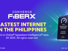 Committed to better connectivity for subscribers, Converge wins at Ookla® Speedtest Awards