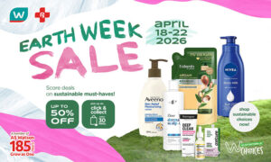 Sustainable choices, greater value at Watsons this Earth Week Sale from April 18-22