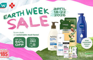 Sustainable choices, greater value at Watsons this Earth Week Sale from April 18-22