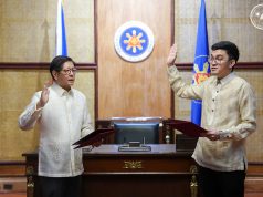 Budget chief takes oath