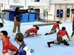 Philippine gymnastics team in rigid training for Chile Special Olympics